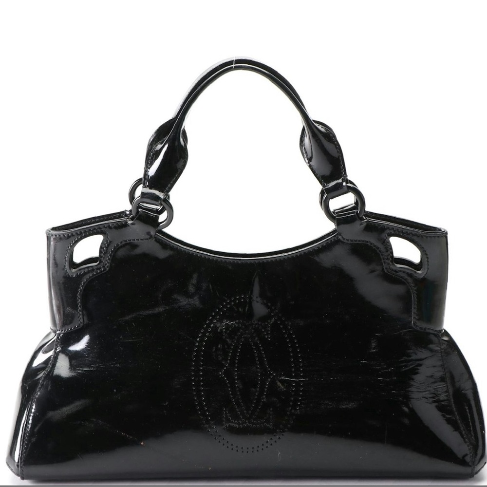Cartier Marcello de Cartier Small Handbag in Patent Leather